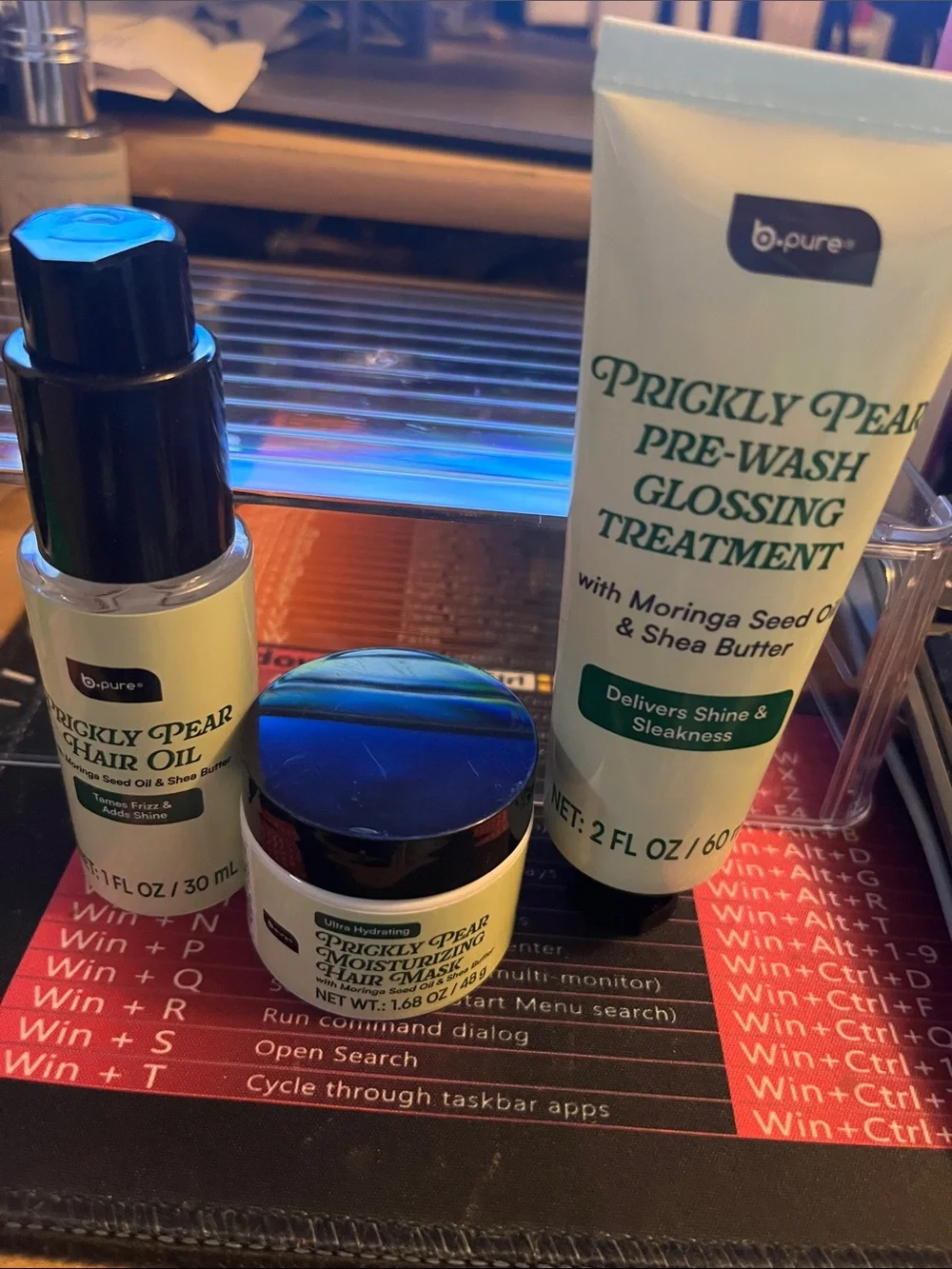 Prickly Pear Pre-Wash Glossing Treatment — Green